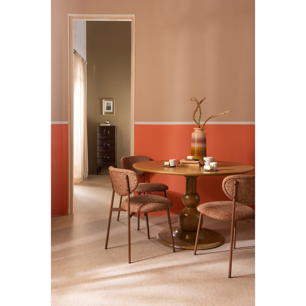 Valgomojo kėdė VALOR, ruda