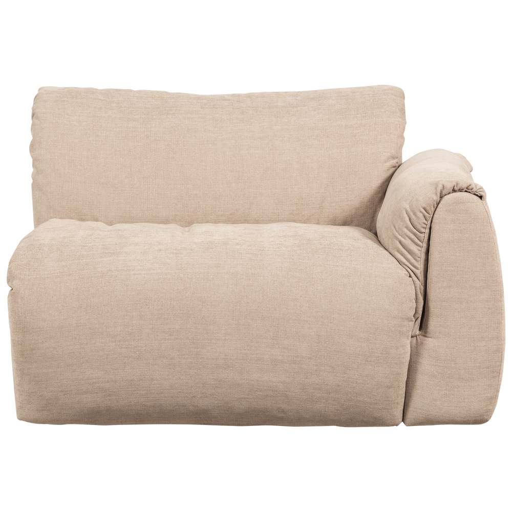 1-vietė sofos dalis BAGGY, dešinė, austo šenilo audinys