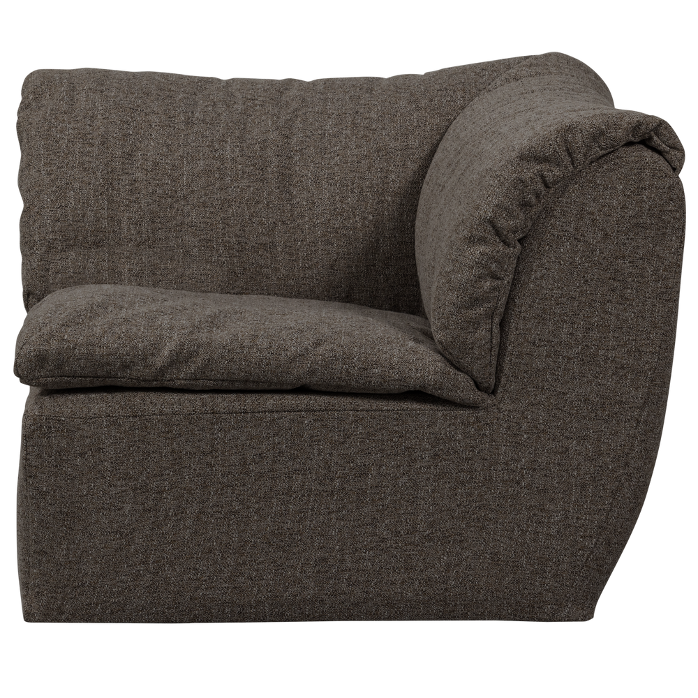 Kampinė sofos dalis BAGGY, šiltas pilkas melanžas