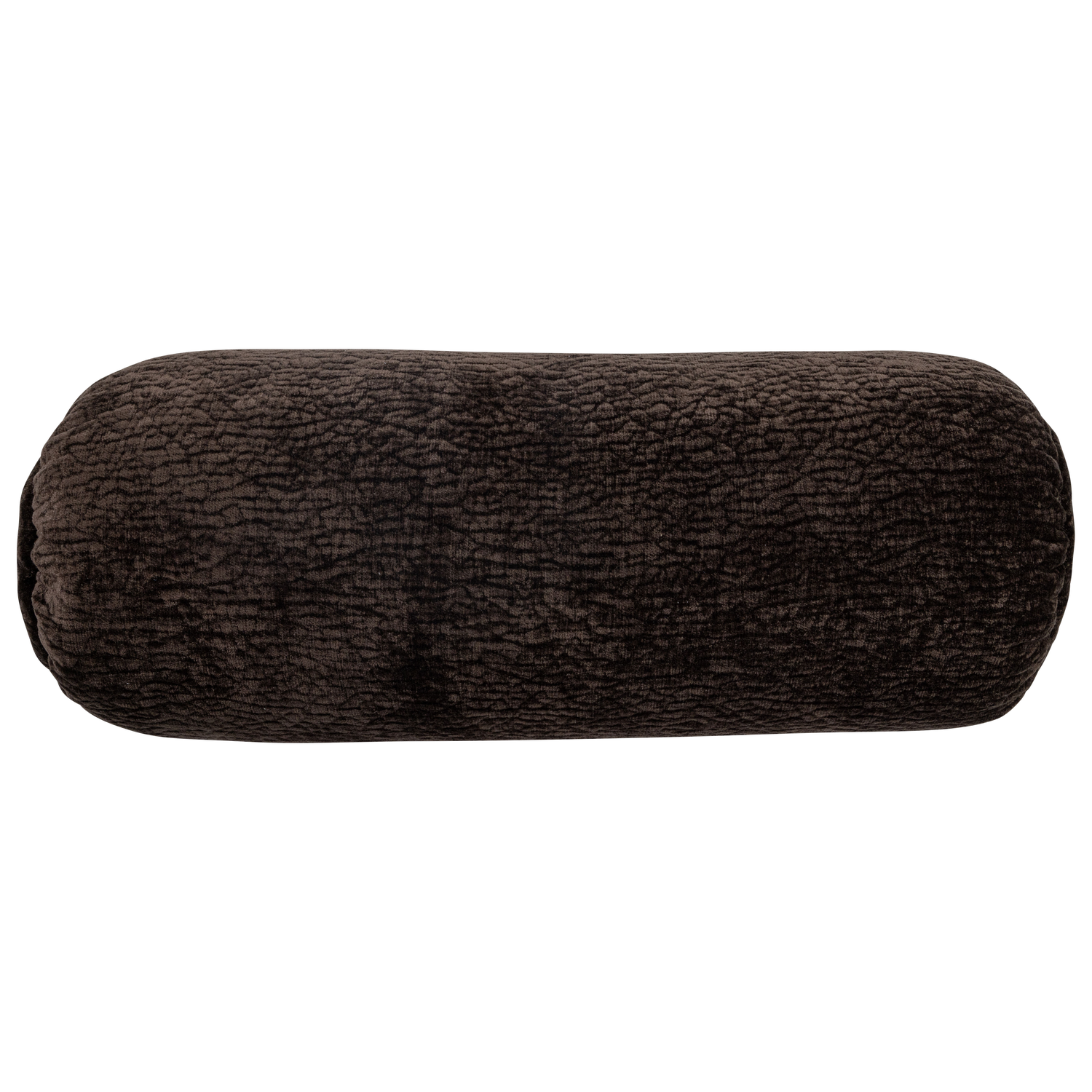 Dekoratyvinė pagalvėlė BAGGY, 3D šenilo audinys, tamsiai ruda