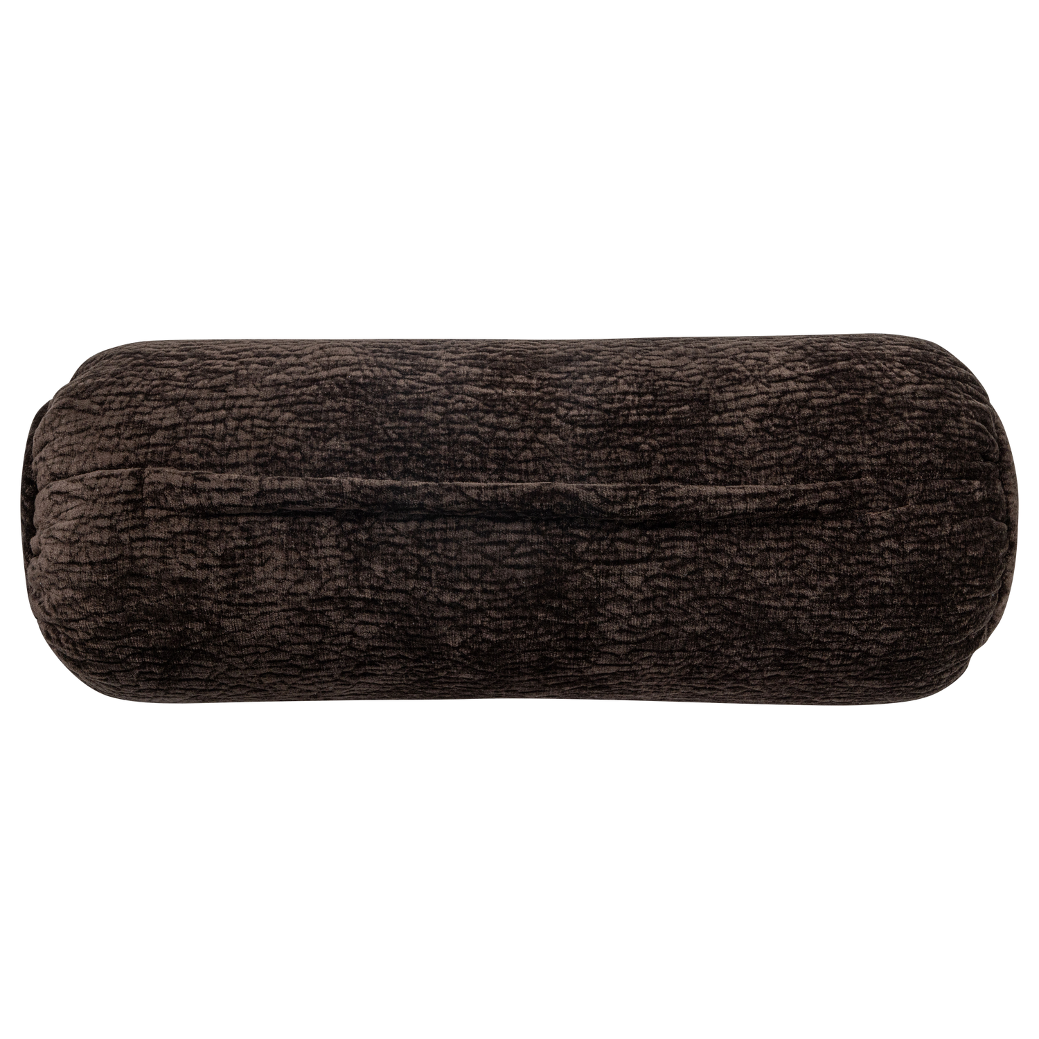 Dekoratyvinė pagalvėlė BAGGY, 3D šenilo audinys, tamsiai ruda