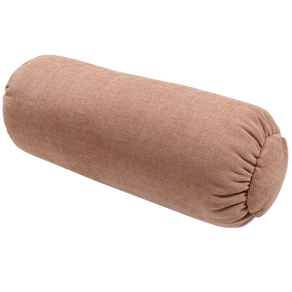 Dekoratyvinė pagalvėlė BAGGY, austo šenilo audinys, senovinė rožinė