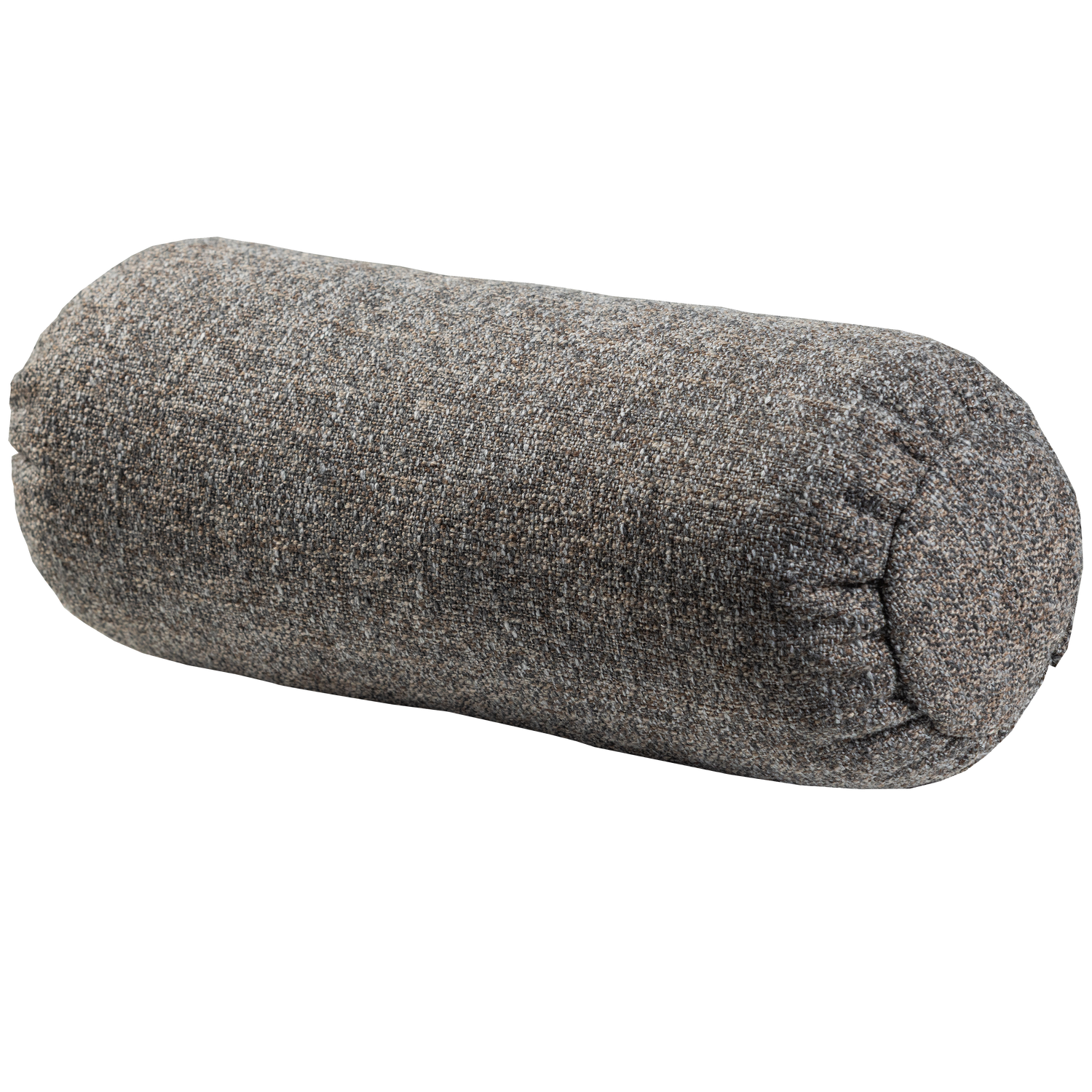 Dekoratyvinė pagalvėlė BAGGY, austo audinio, šiltai pilkas melanžas