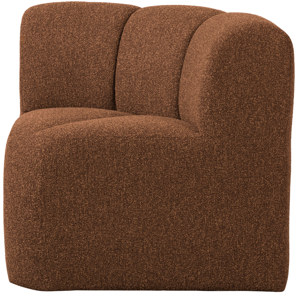 Kampinis suoliukas MOJO, pilkšvai ruda spalva