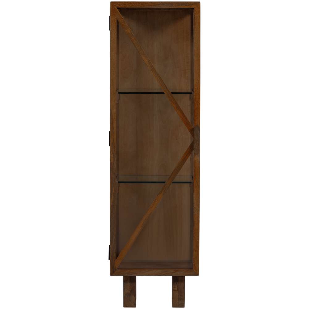 Spinta KELLA, 1 durų, mangmedis, ruda