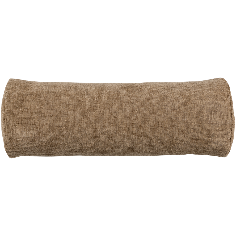 Pusapvalė sofa BATAVIER, 4-vietė, veliūras, šviesiai ruda melanžas