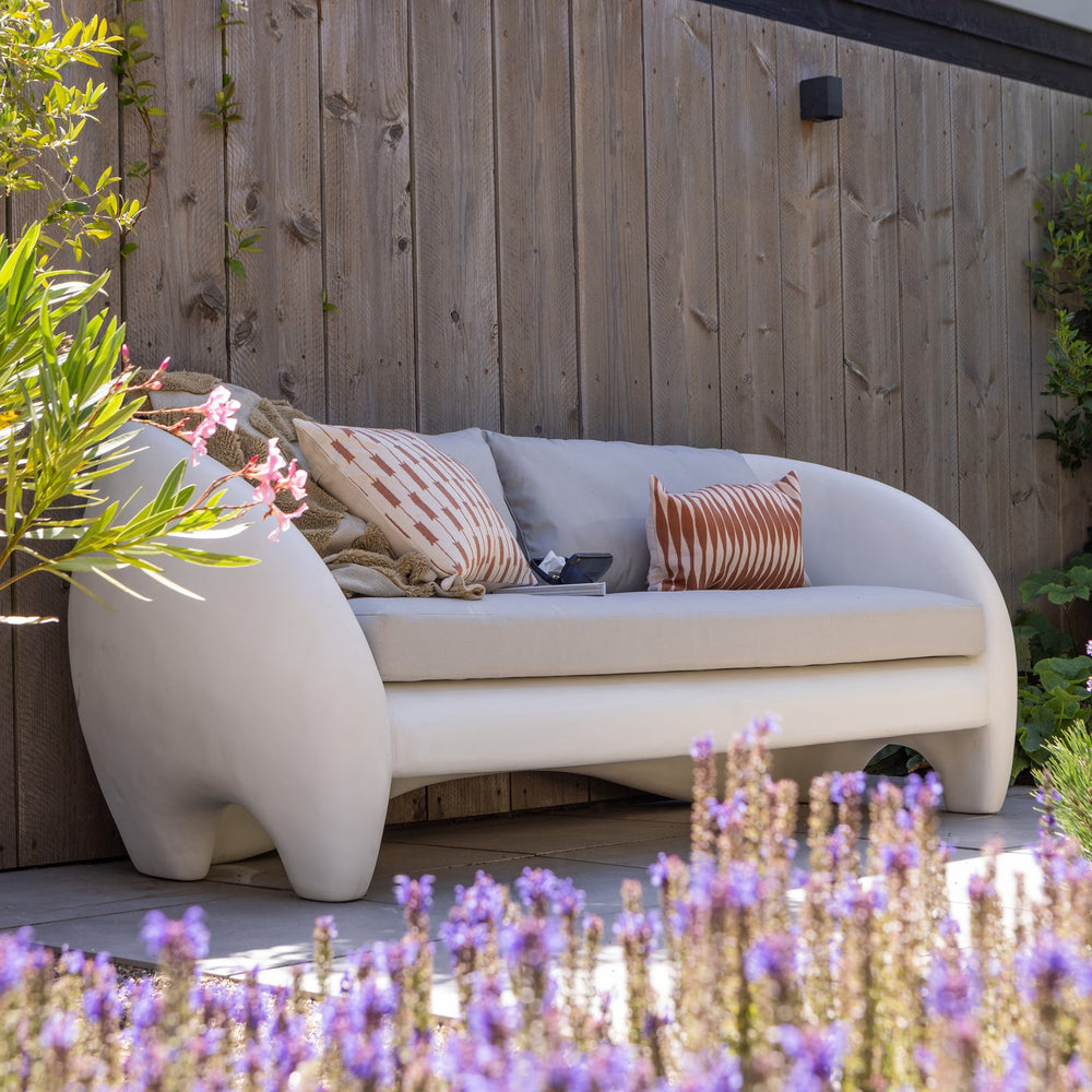 Sodo poilsio sofa VIALE 2-vietė FRP natūralus