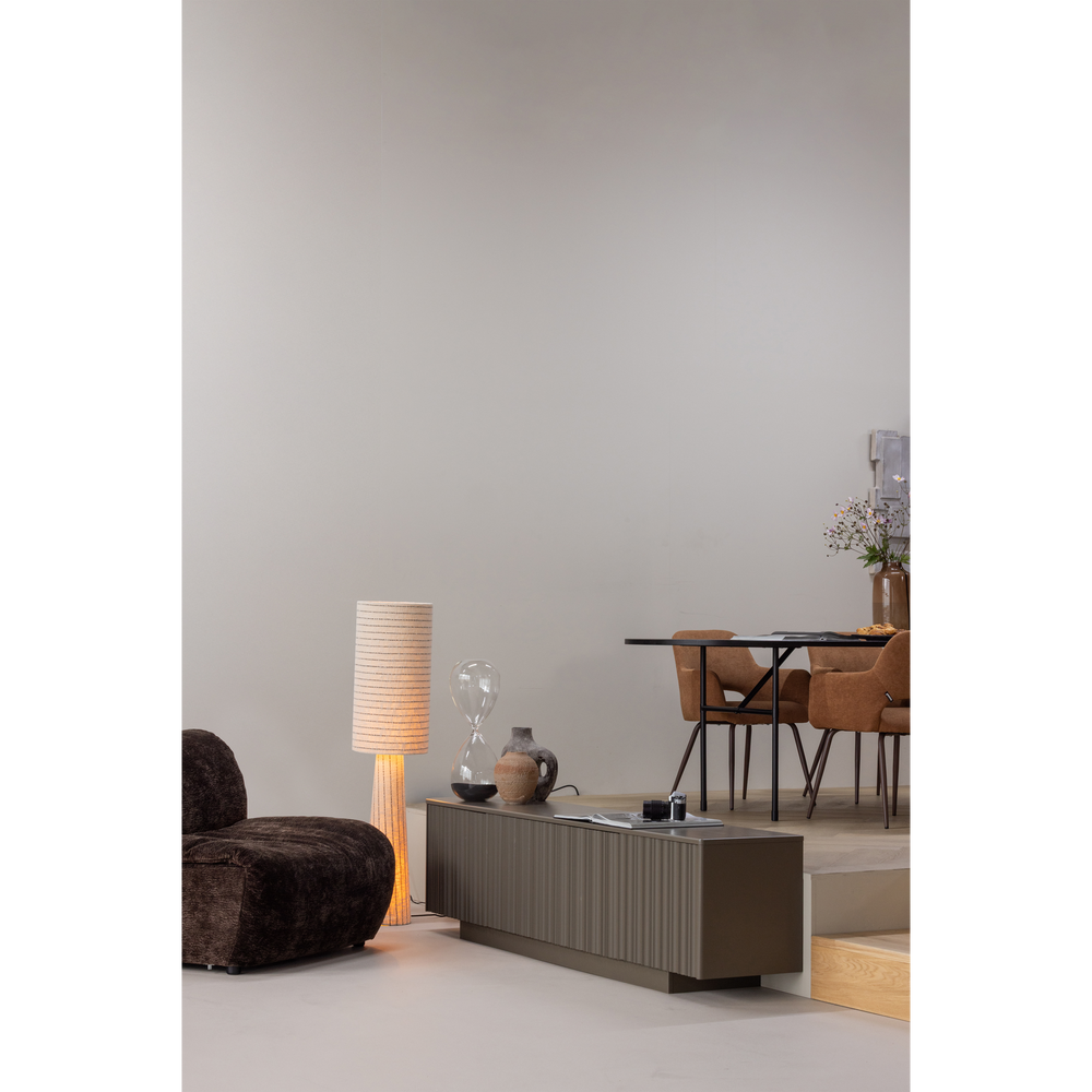 TV staliukas NOVA, pušis, ruda