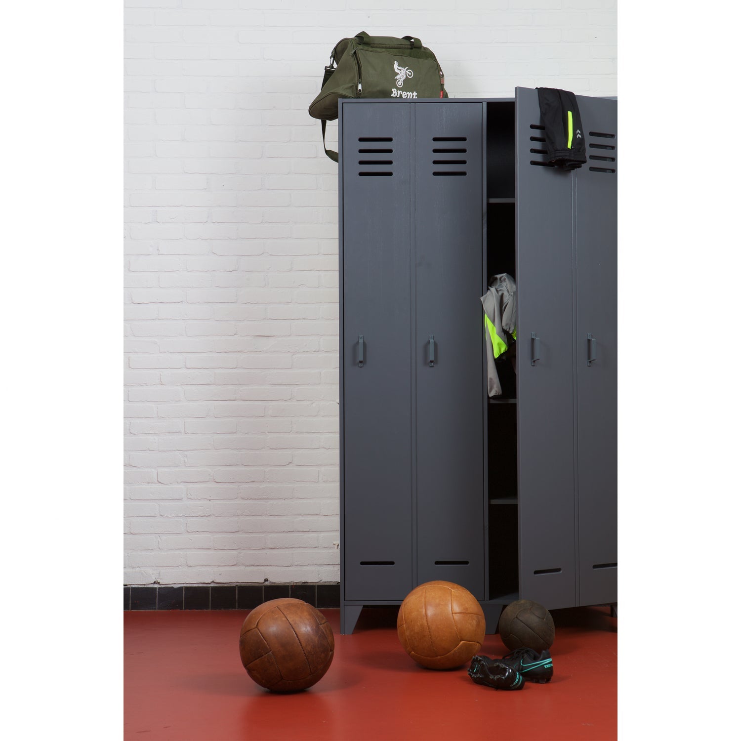 Spinta Stijn, plieninė pilka