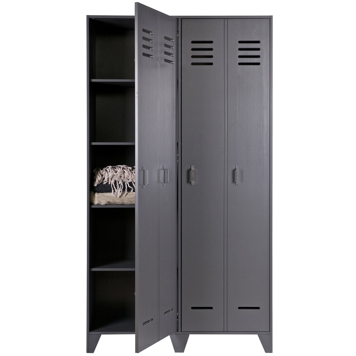 Spinta Stijn, plieninė pilka