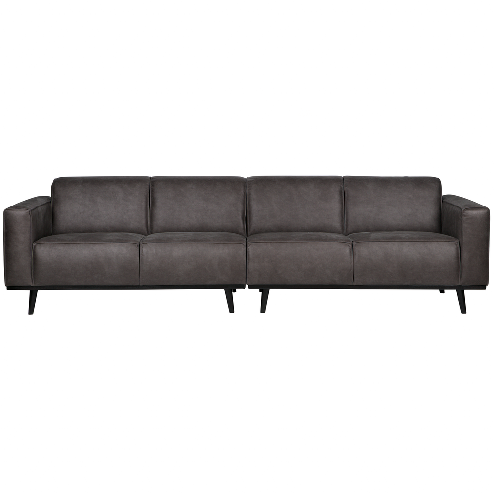 4-Seater STATEMENT, Eco-Leather, Dark Grey