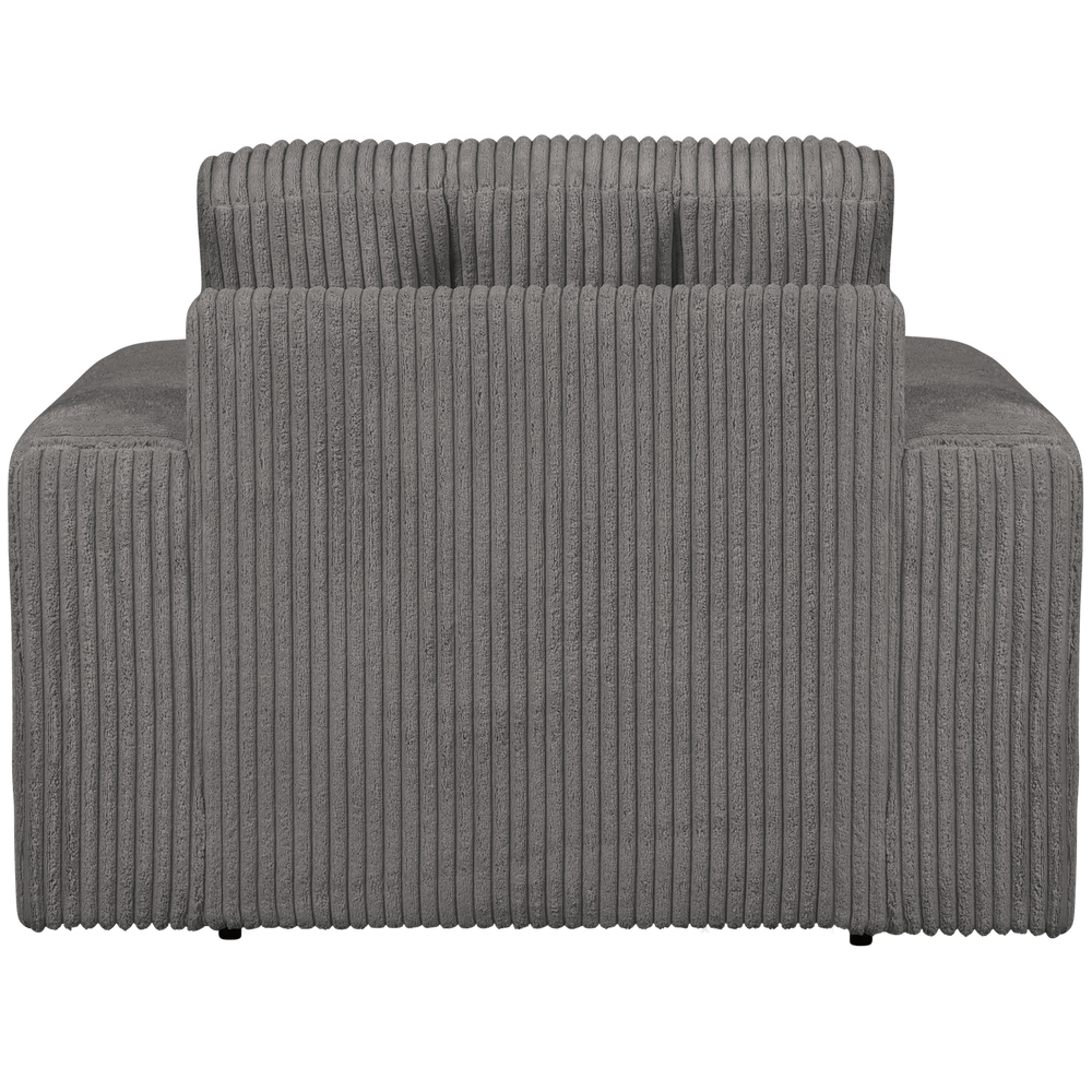 Armchair SECOND DATE, rib fabric Terrazzo