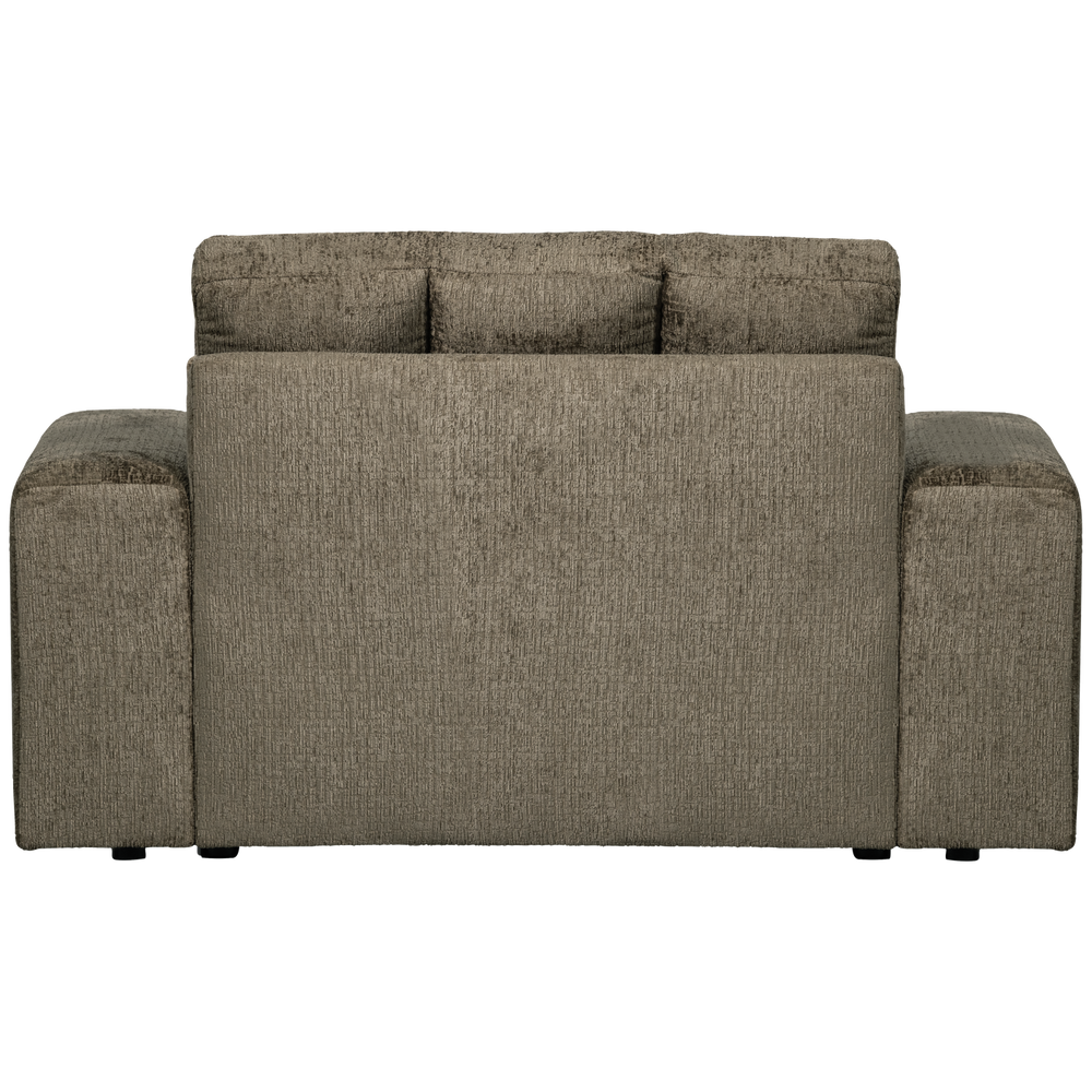 Two-Seater Armchair SECOND DATE, Velour Bonsai