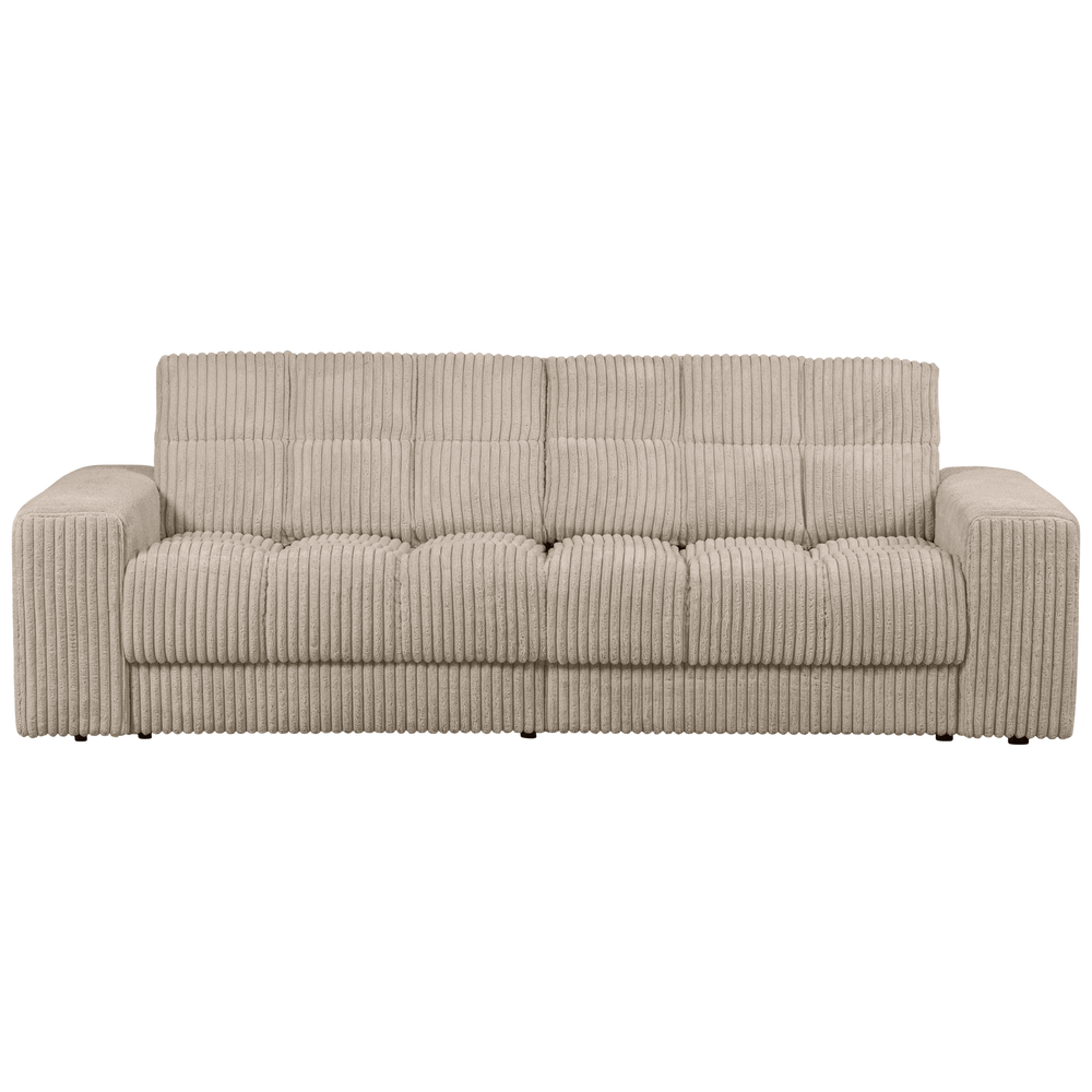 Dvivietė sofa SECOND DATE RIBCORD, travertin