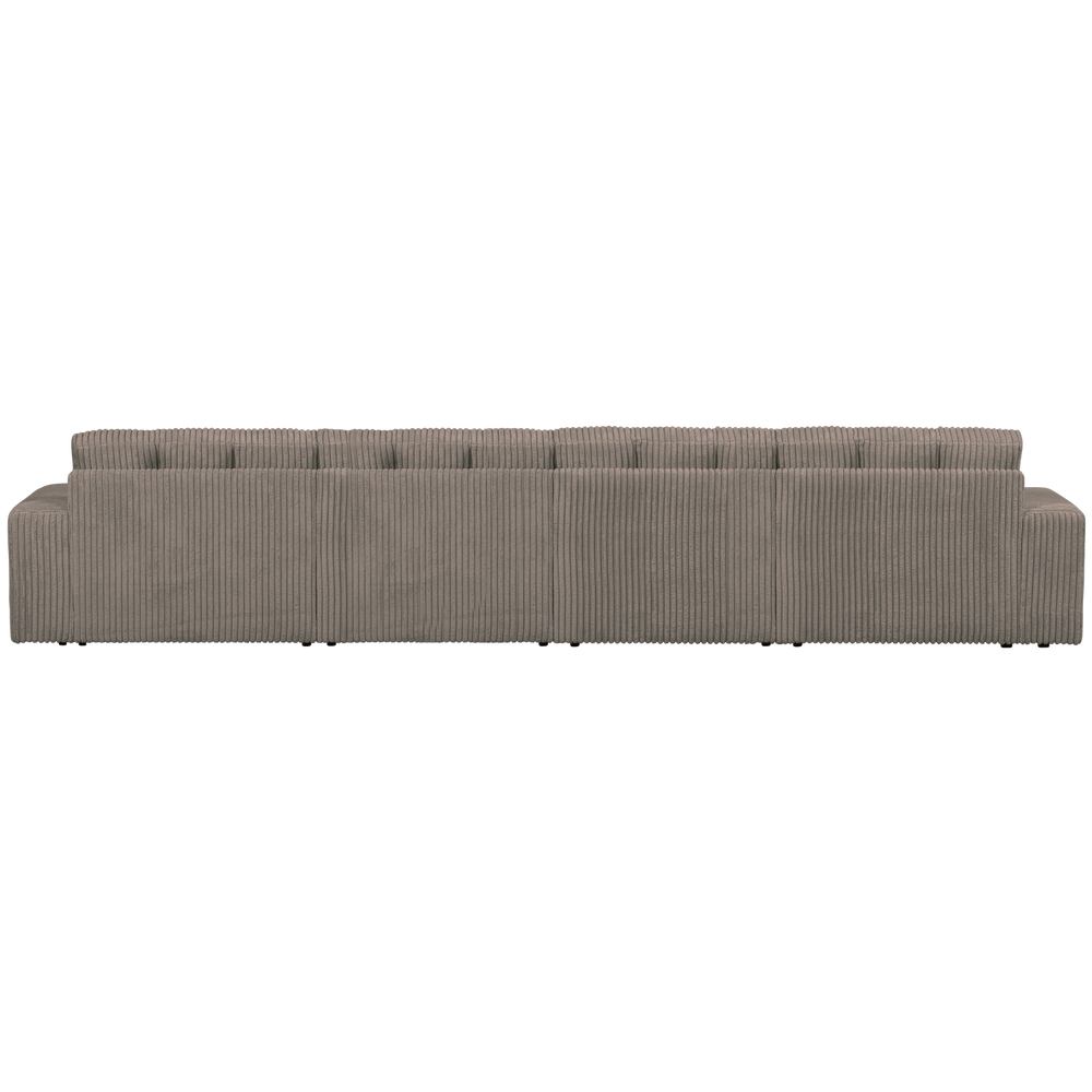 4-vietė SOFA SECOND DATE, mud spalvos šenilis