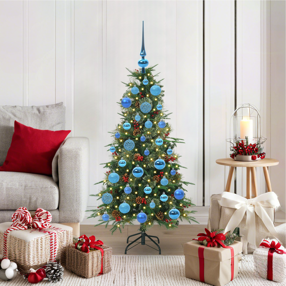 Artificial Folding Christmas Tree AK MEADOW, Green 120 cm. and