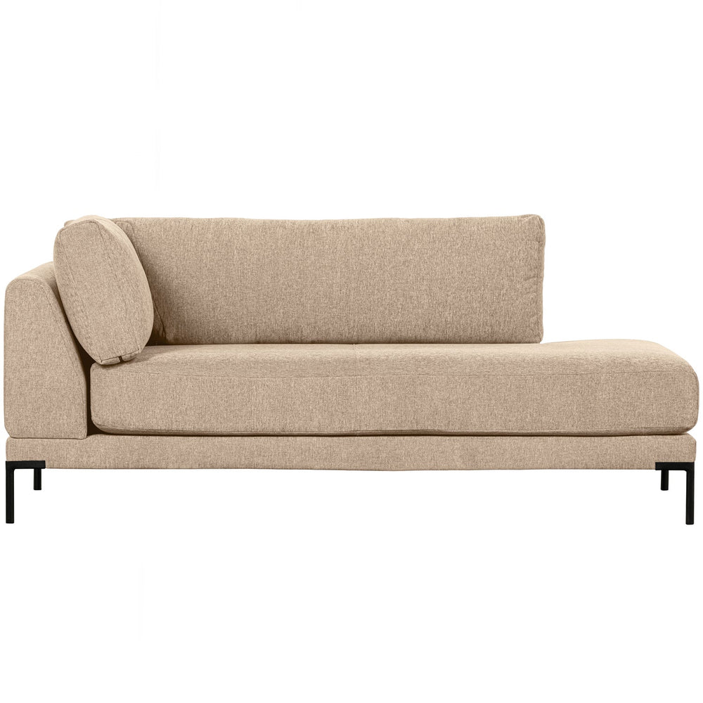 Lounger element COUPLE, right natural