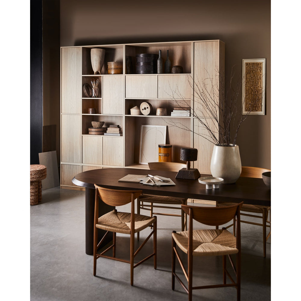 Stalas ELLIPS, riešutinė mango 240x90