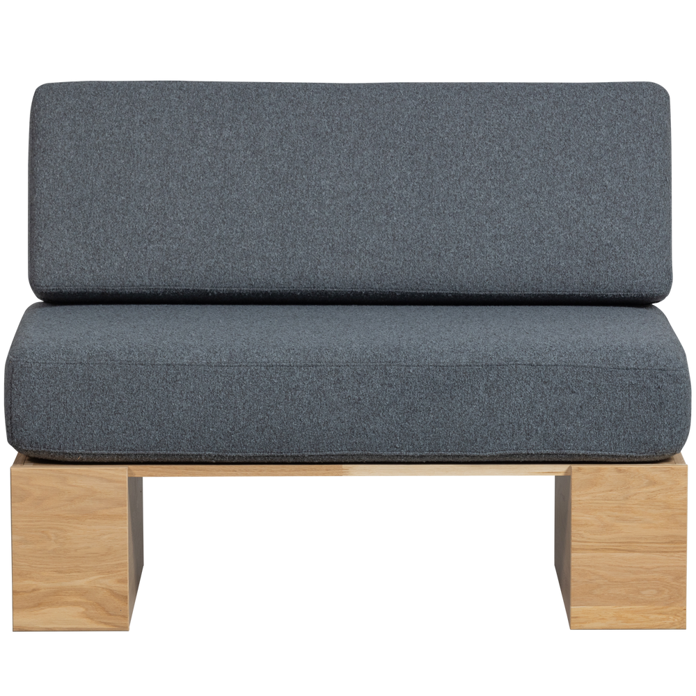 Suoliukas EAT UP, mėlynos pagalvėlės