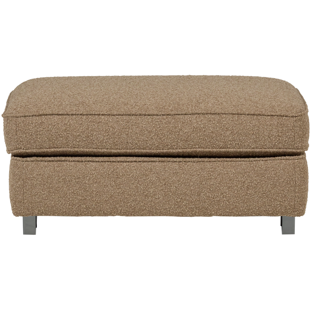 Pufas LAZY, bouclé ruda