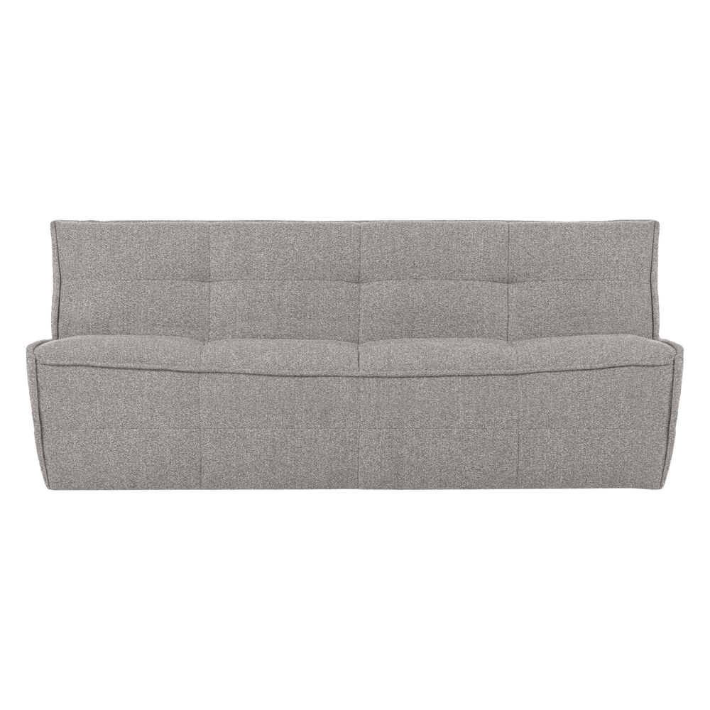 Sofa CLUSTER 3-vietė bouclé šilta pilka