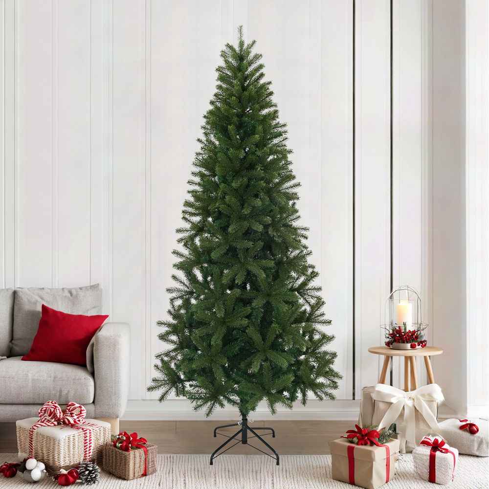 Artificial Christmas tree DREAM GROVE, stand Green 240 cm. , and steel