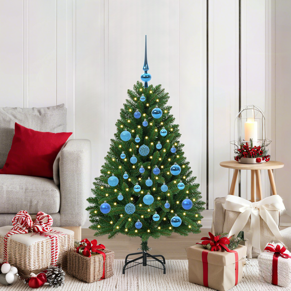 Artificial Christmas tree CROWN ARCTIC, with 150 LED Green 120 cm . , metal