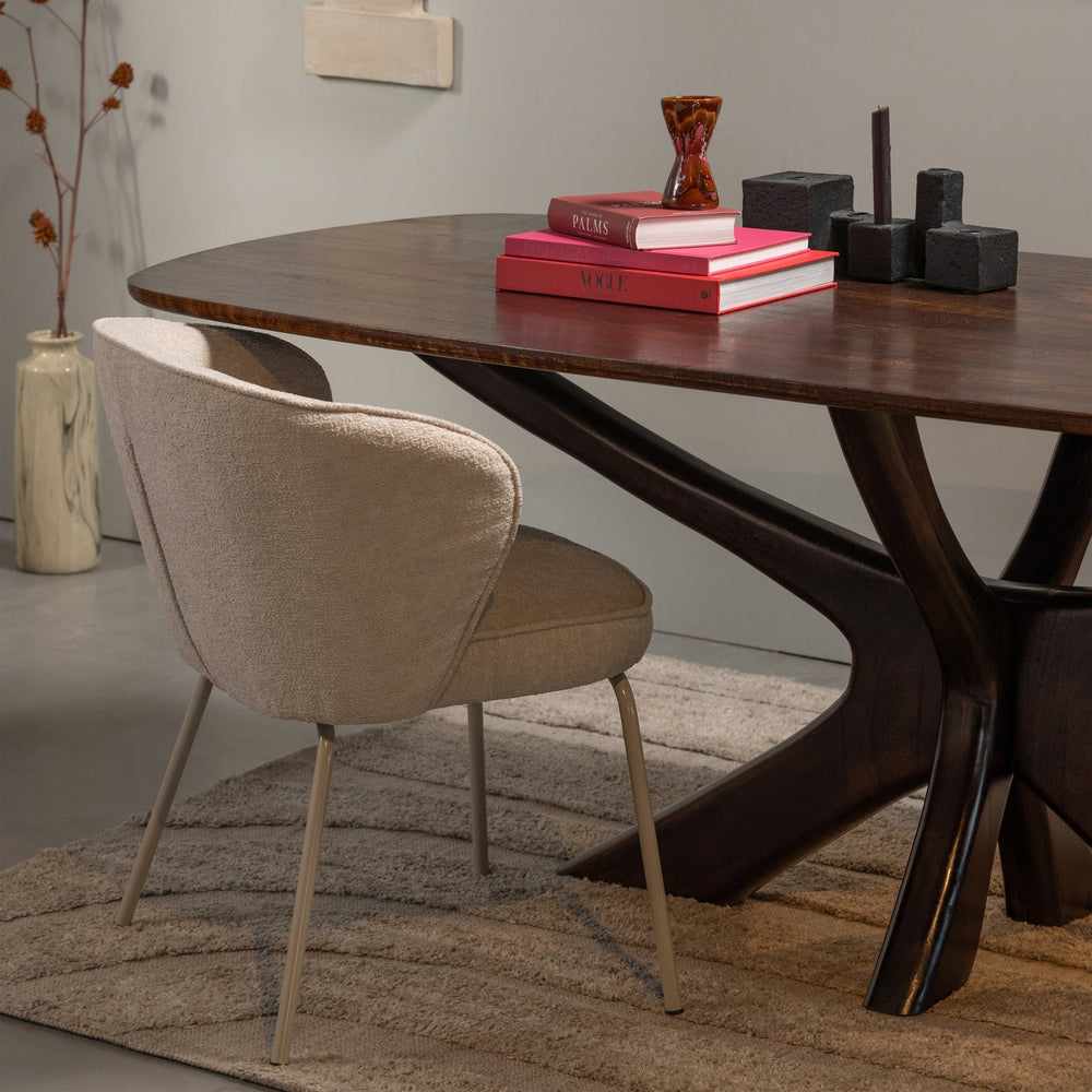 Valgomojo kėdė ADMIT, pebble audinys