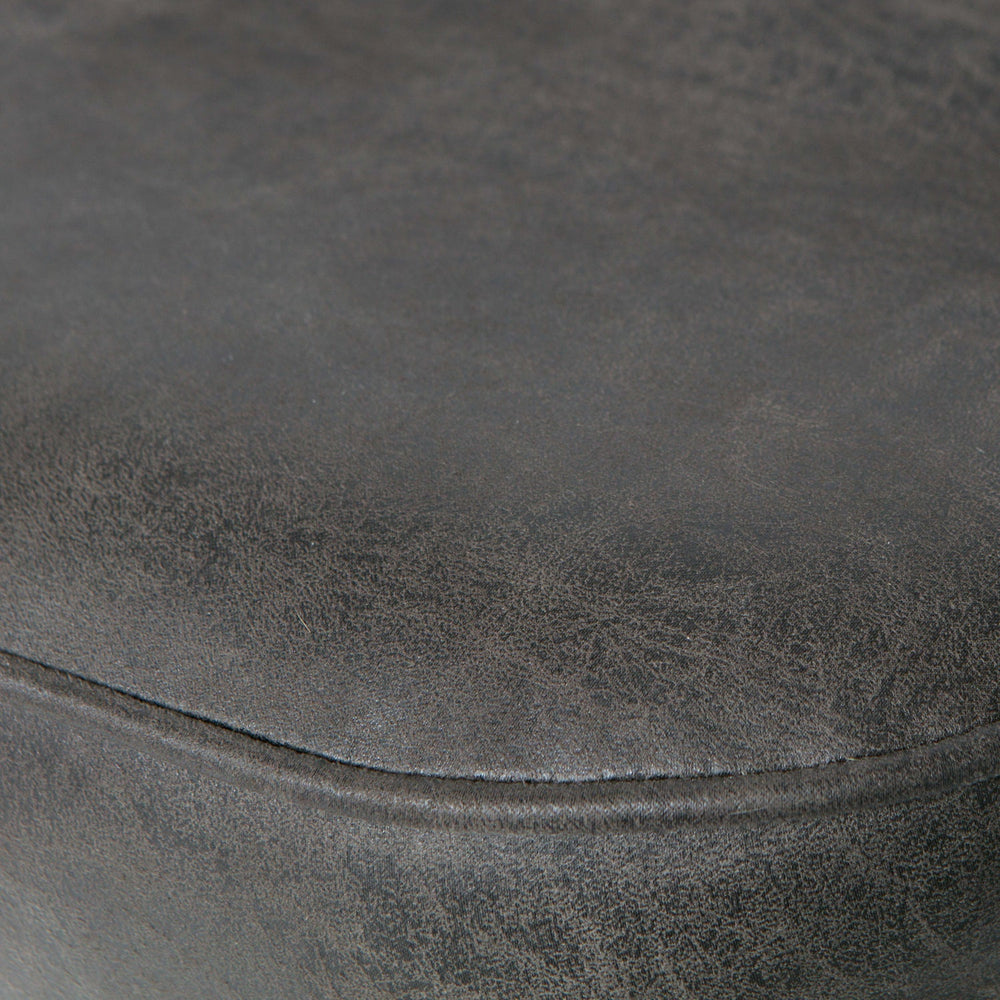 Baro kėdė VOGUE 65 cm. juoda oda