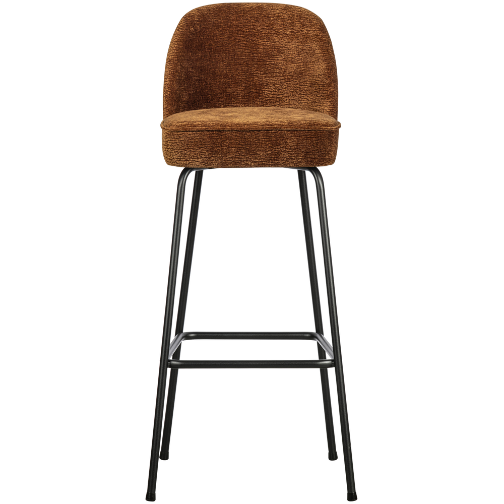 Baro kėdė VOGUE 80 cm, 3D audinio, vidutinio rudumo spalva