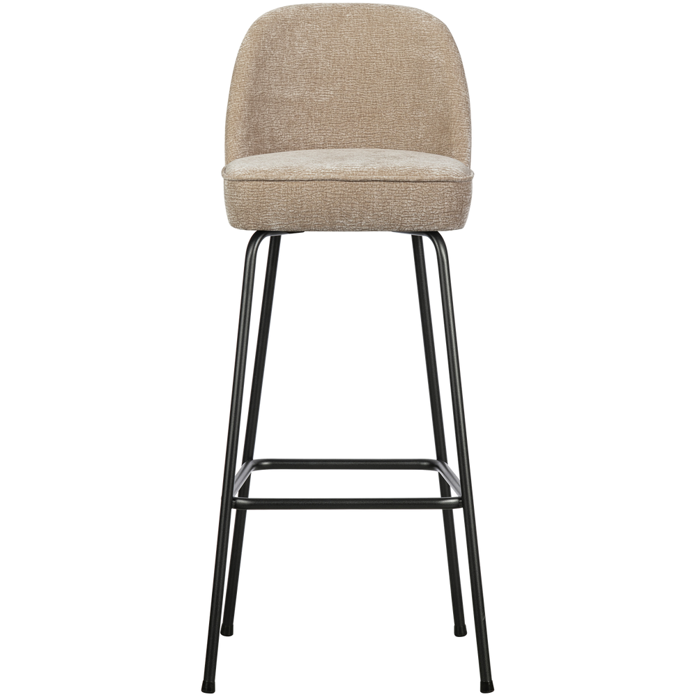 Baro kėdė VOGUE 80 cm, 3D audinys, šviesaus smėlio spalvos