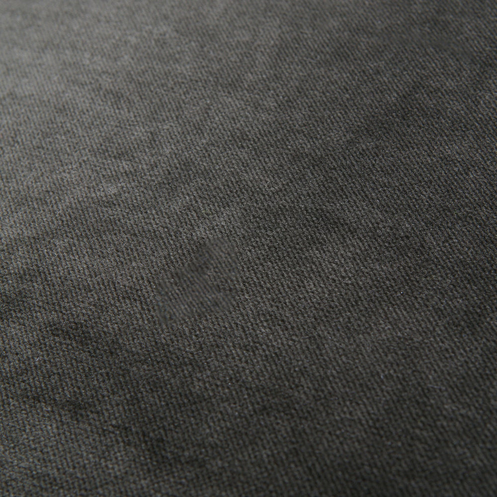 Armchair RODEO, velvet fabric, dark green