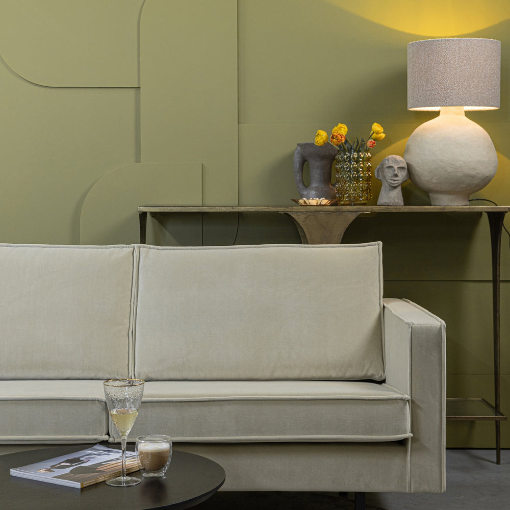 Kampinė sofa RODEO, kairė, veliūras, pistacinė