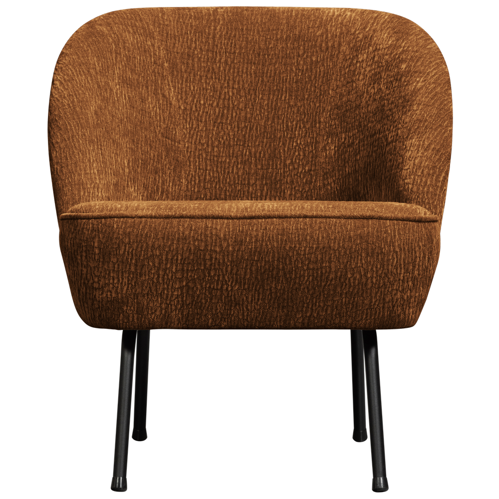 Armchair VOGUE, 3D chenille, brown