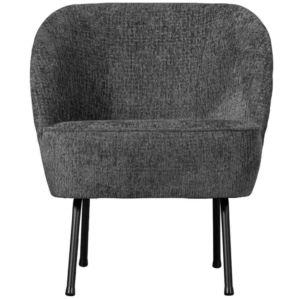 Armchair VOGUE, structured velvet, mountain green
