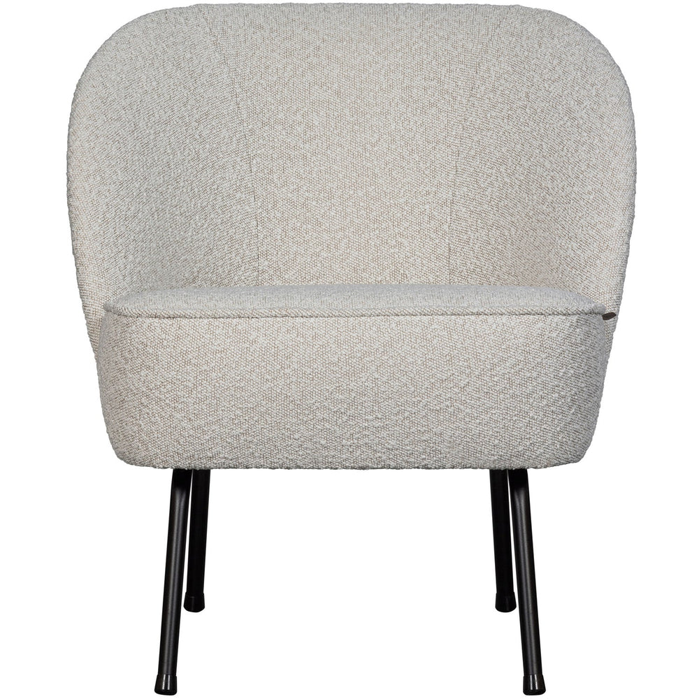 Armchair VOGUE, boucle fabric, natural color