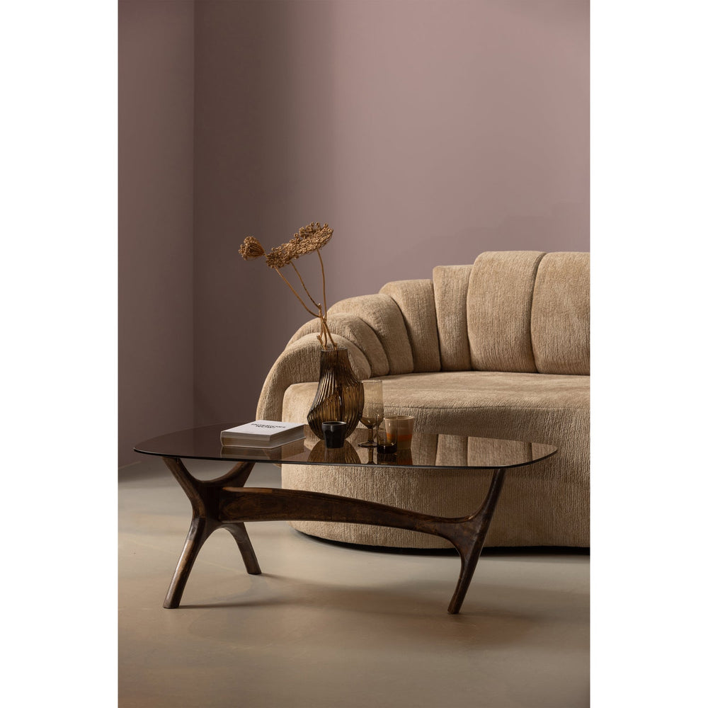 Coffee table FLASH, walnut color