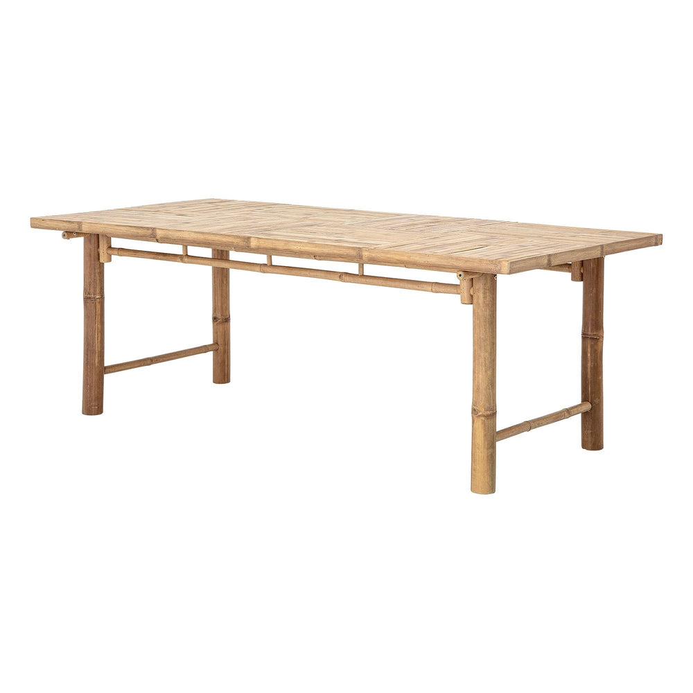 Lauko valgomojo stalas SOLE, bambukas