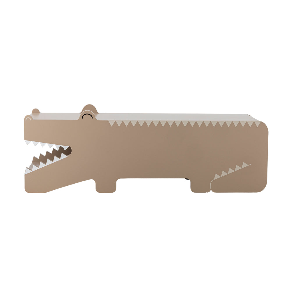 Bench ARNIE, alligator-shaped