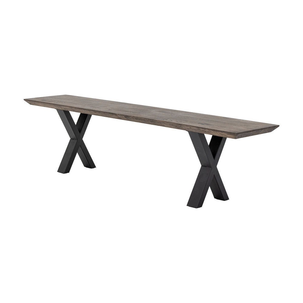 Suoliukas MALDON, rudos spalvos, ąžuolo mediena