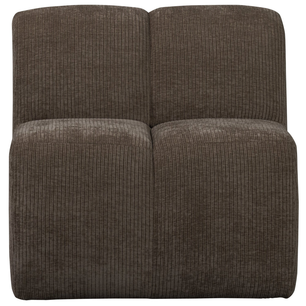 Valgomojo suoliukas MOJO, rudas audinys