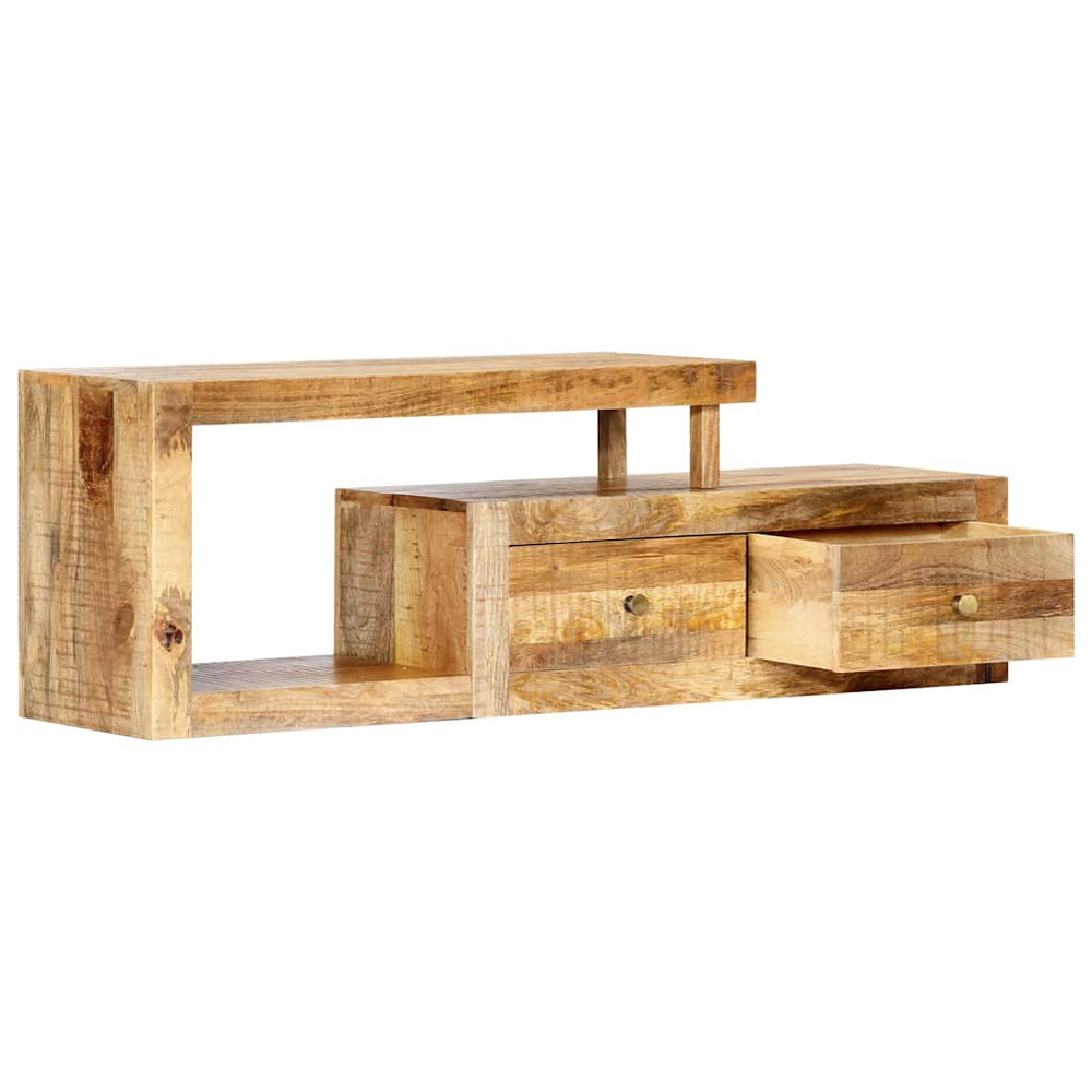 TV cabinet, 120x30x40cm, solid mango wood
