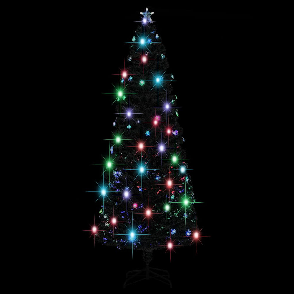 Pre-lit Christmas tree MEADOW SNOW, with stand and LED, 240cm., fibre optic