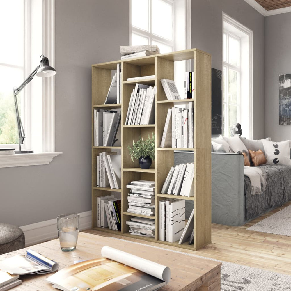 Pertvara/spintelė knygoms, ąžuolo, 100x24x140cm, mediena