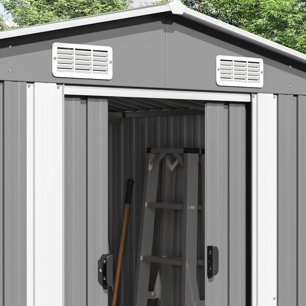Shed DALTON, grey, 257x990cm