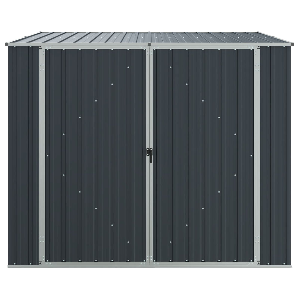 Shed BRESTON, anthracite, 195x198cm