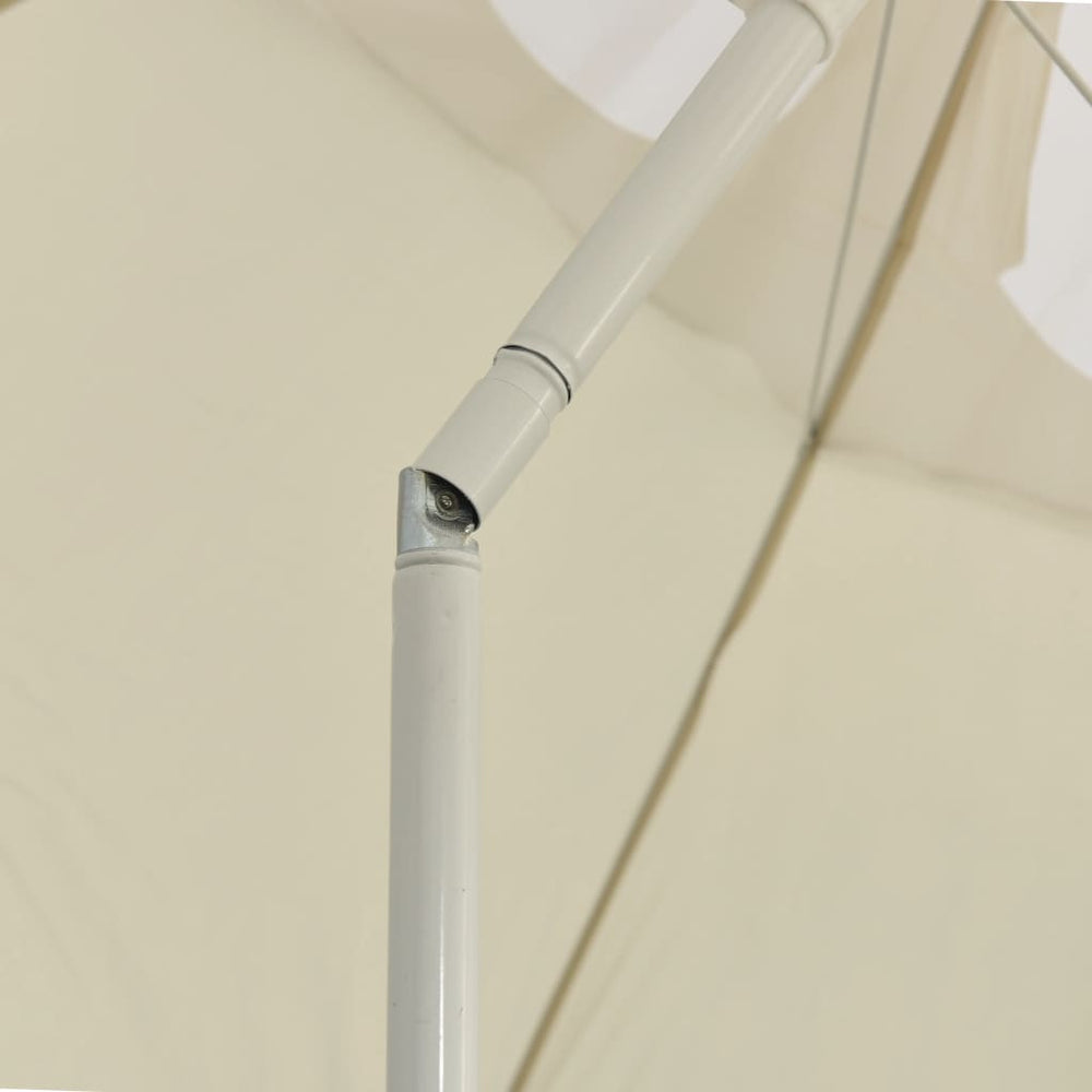 Paplūdimio skėtis nuo saulės, smėlio geltonos spalvos, 300cm