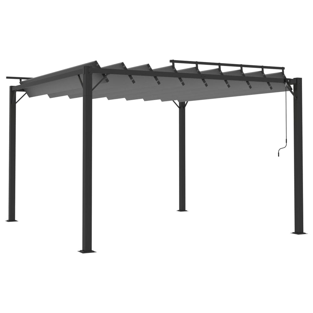 Lapene LOFT, antracīta, 3x3m