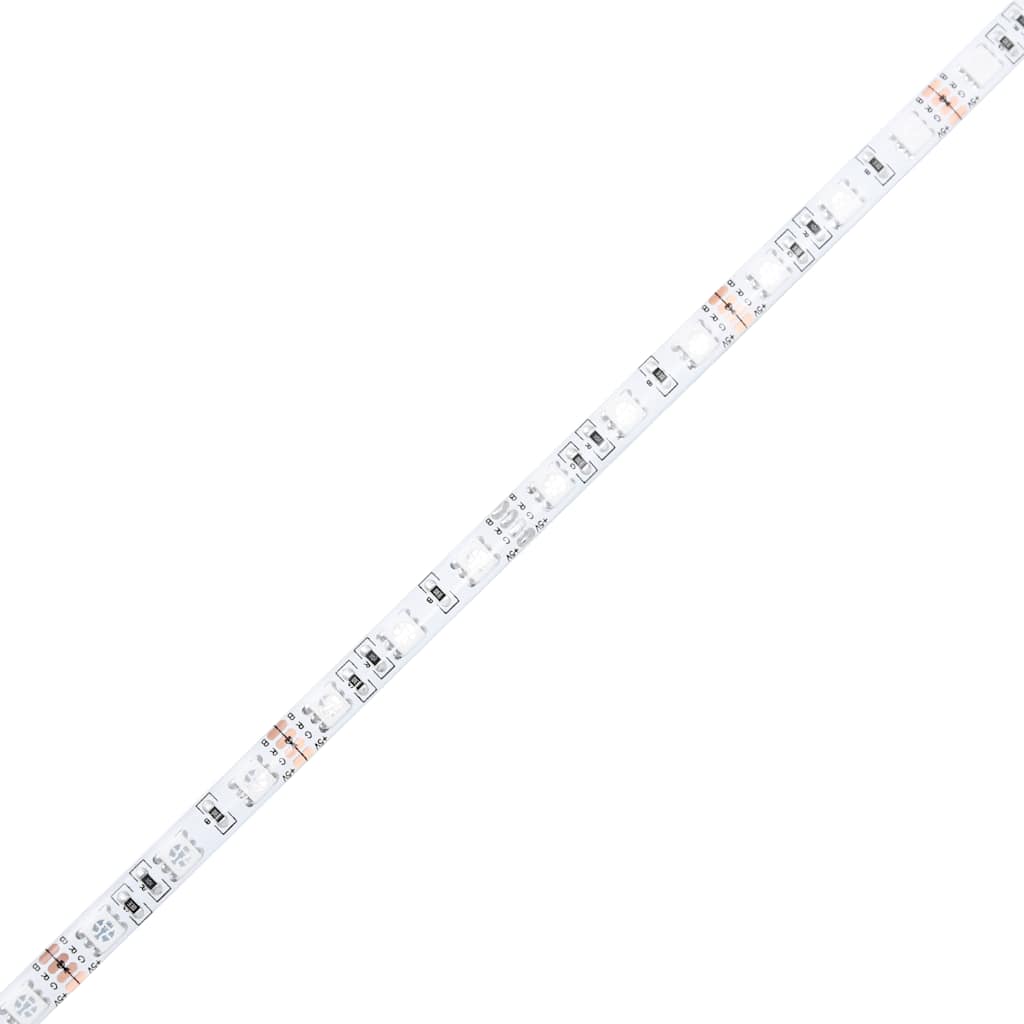 Vonios kambario LED veidrodis, baltas, 60x8,5x37cm, akrilas