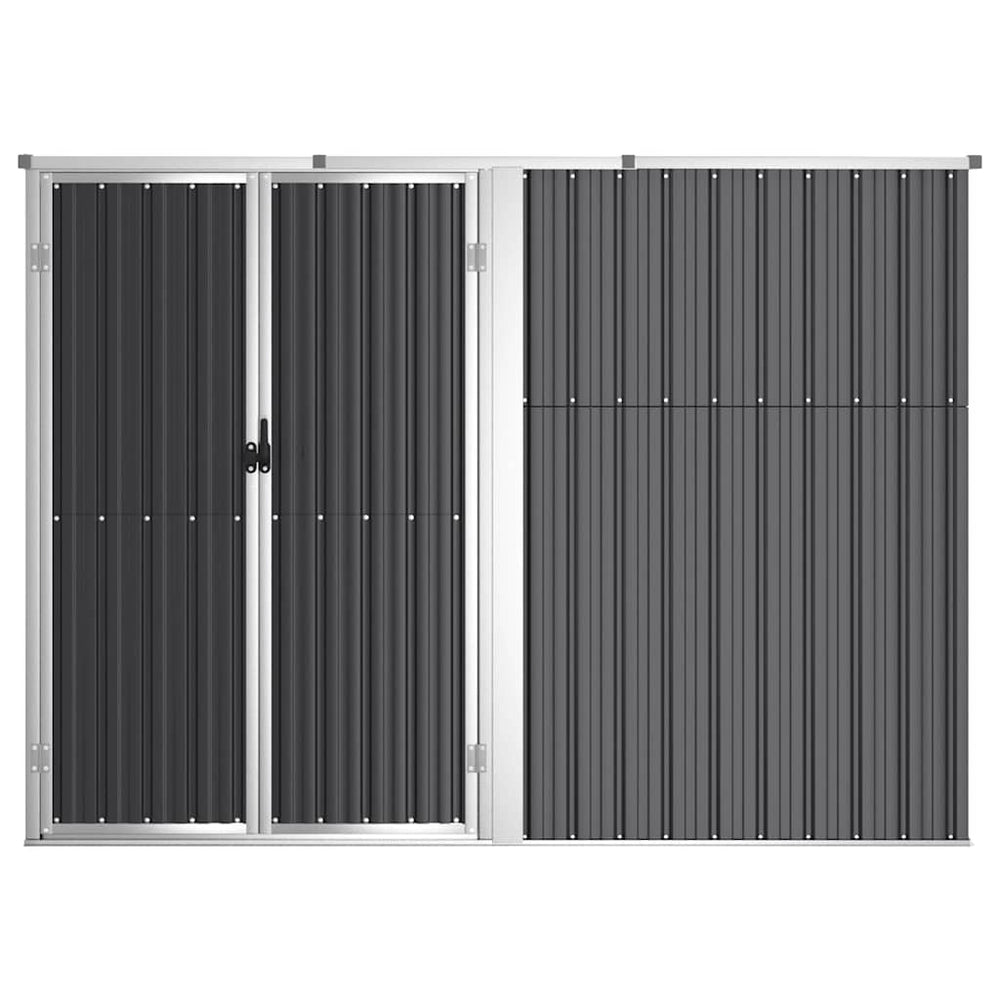 Tool shed MARLOW, anthracite, 225x89cm